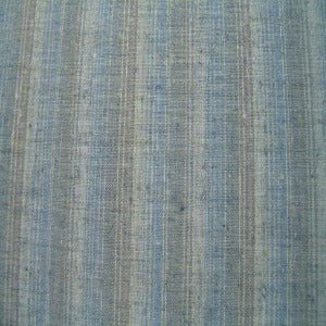 60" Linen 50% Polyester / 30% Linen / 20% Cotton Stripe Navy, Blue, Cotton