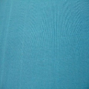 45" Linen Look 50% Polyester / 50% Rayon Turquiose Blue
