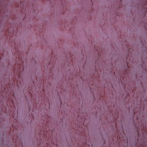 60" Wide Cuddle Minky Luxe Cuddle Hide Glacier Flamingo 100% Polyester DR262348