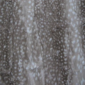 60" Wide Cuddle Minky Luxe Cuddle Hide Fawn Cappuccino 100% Polyester