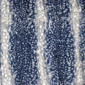 60" Wide Cuddle Minky Luxe Cuddle Hide Fawn and Navy 100% Polyester DR27990
