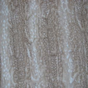 60" Wide Cuddle Minky Luxe Cuddle Hide Fawn and Biege 100% Polyester DR280345