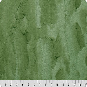 80" Wide Minky Shannon Fabric Luxe Cuddle Mirage Basil