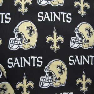 60" Wide NFL New Orleans Saints 100% Cotton #6283D