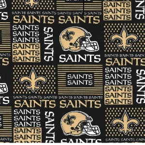 60" NFL New Orleans Saints Patch #6436D