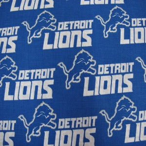 60" Wide NFL Detroit Lions 100% Cotton 14727D
