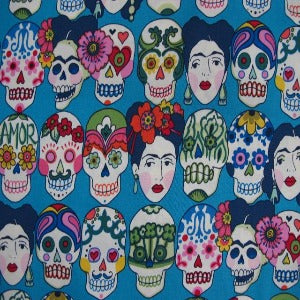 45" Gotas de Amor 100% Cotton Royal "Frida"#7925F