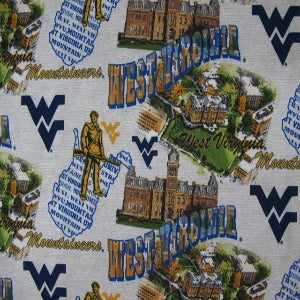 45" West Virginia Mountaineers #WV-1212