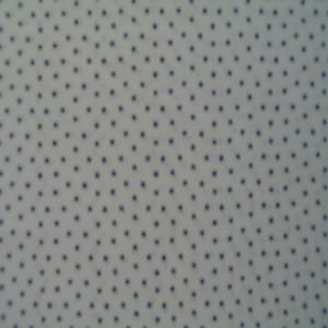 45" Blue Star with White Background 65% Poly / 35% Cotton