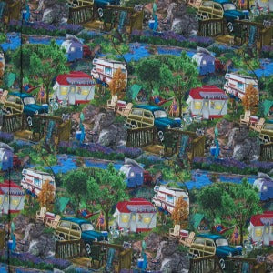 45" Wide David Textiles RV Camping Fabric