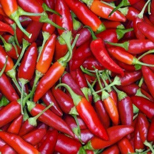 45” Wide 100% Cotton Chili Peppers
