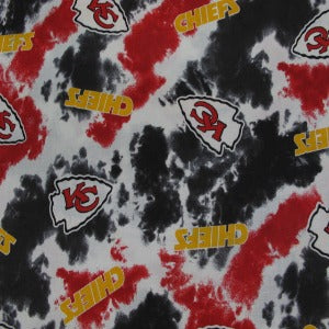 Vintage Delta Multicolor Tie Dye Graphic Kansas City Chiefs T-shirt Adult  Size L