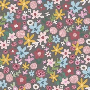 45" Wide Springs Creative Boho Ditsy Floral Cotton Fabric