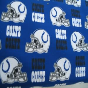 60" Wide NFL Indianapolis Colts 100% Cotton 6006D