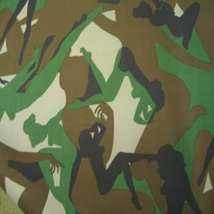 45" Camouflage Girls 100% Cotton