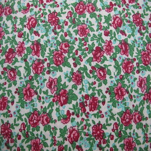 45" Quilters Calicos #179 Raspberry/Green