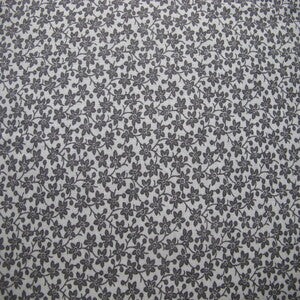 45" Quilter Calicos 100% Cotton Black and Grey #217