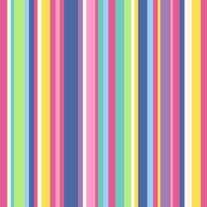 45" Wide Season Sampler R190135S Pink - Medley Stripe