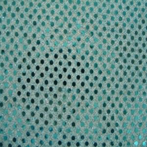 40?Sequin Stretch Cuttable Turquoise