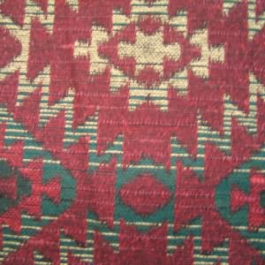 54" Upholstery Southwest Design Red, Gold and Green (RR)