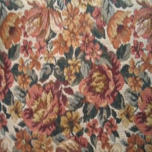 54" Upholstery Tapestry Floral Peach
