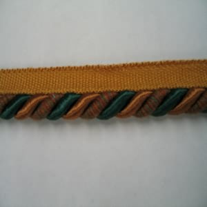 Lip Cord Copper and Teal-Green