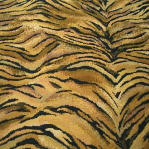 54" Upholstery Tapestry Tiger Cat Multi