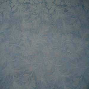 54" Upholstery Brocade Leaf Medium Blue