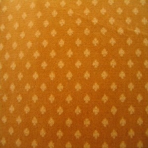54" Upholstery Velvet Tone on Tone Diamonds Burnt Orange