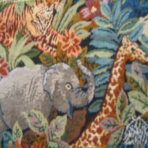 54" Tapestry Floral and Jungle Multi