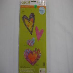 Accuquilt GO Fabric Cutting Die Queen Of Hearts #55325