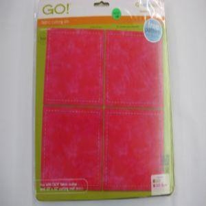 Accuquilt GO Fabric Cutting Die Square 4 1/2" Multiples (4" Finished) #55060