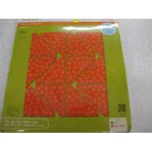 Accuquilt GO Fabric Cutting Die Half Square 2" Finished Triangle Multiples #55063