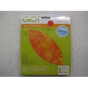 Accuquilt GO Fabric Cutting Die Orange Peel 4 1/2" #55455
