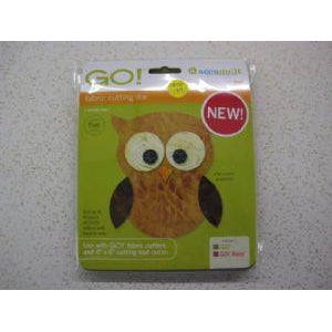 Accuquilt GO Fabric Cutting Die Owl #55333