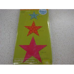 Accuquilt GO Fabric Cutting Die Star 2", 3" and 4" #55028