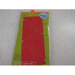 Accuquilt GO Fabric Cutting Die Half Square 3" Finished Triangle #55009