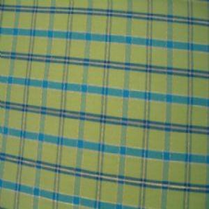 60" Plaid Shirting 65% Polyester 35% Cotton Lime OP1063