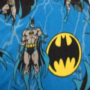 60" Fleece 100% Polyester Batman Allover 520238A