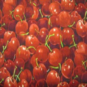 45" Cherries 100% Cotton