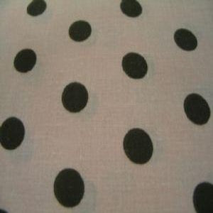 45" Dot 1/2" 100% Cotton Brown with Pink Background<br>Picture Color Not Accurate