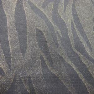 56" <br>Double Knit Zebra Print Metallic with Gold and Black 100% Polyester