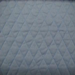 45" Quilted Single Face Blue