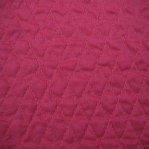45" Quilted Single Face Christmas Red