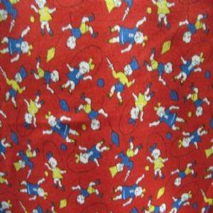 45" 1930's Playtime Children Chloe's Closet 100% Cotton Red, Blue and Yellow 33212 12