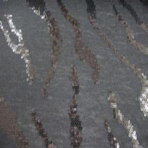 58" Knit with Sequin Black Poly/Rayon/Spandex