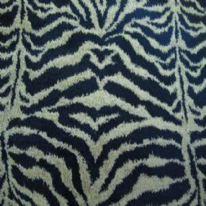 54" Upholstery Chenille Tiger Black and Gold
