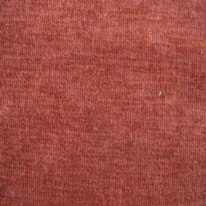 54" Velvet Upholstery Solid Brick Red Poly Viscose